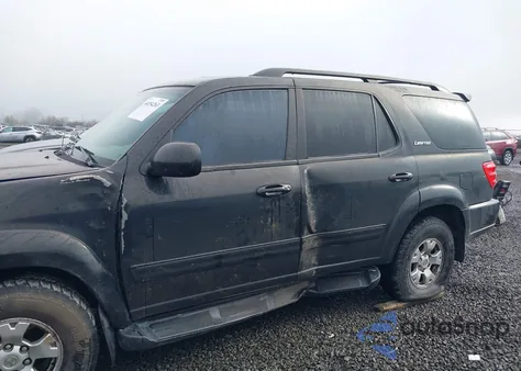 2003 Toyota Sequoia Limited V8 из США, поврежденный, VIN 5TDBT48AX3S164359